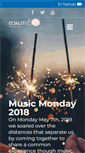Mobile Screenshot of musicmonday.ca